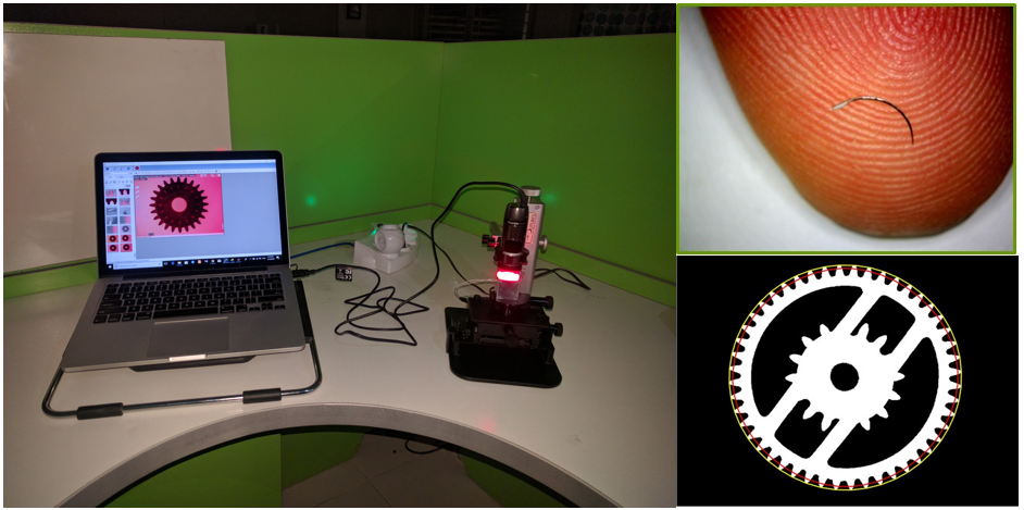 Machine vision and image processing project